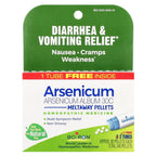 Boiron, Arsenicum, Diarrhea & Vomiting Relief, Meltaway Pellets, 30C, 3 Tubes, 80 Pellets Each