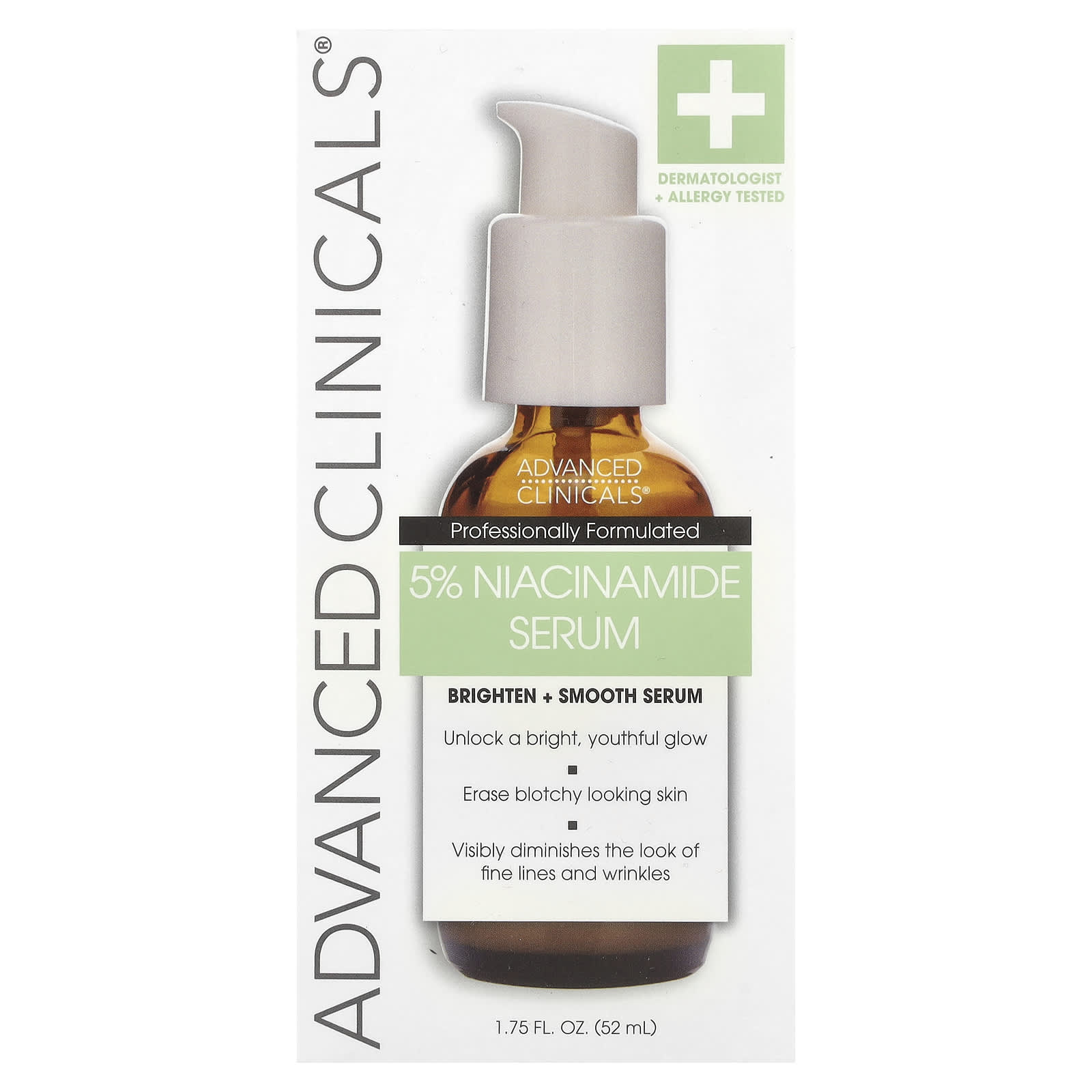 Advanced Clinicals, 5% Niacinamide Serum, 1.75 fl oz (52 ml)