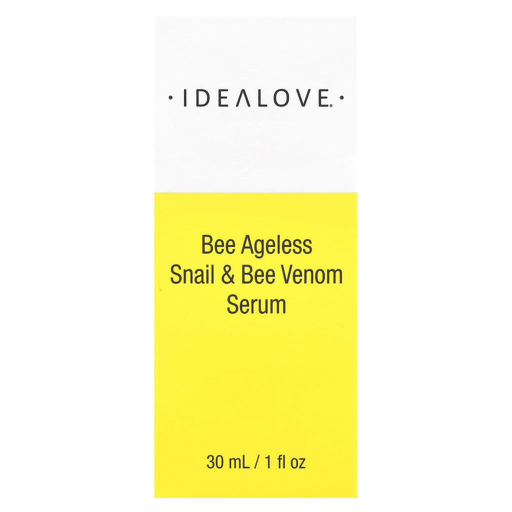 Idealove, Bee Ageless, Snail & Bee Venom Serum, 1 fl oz (30 ml)