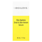 Idealove, Bee Ageless, Snail & Bee Venom Serum, 1 fl oz (30 ml)