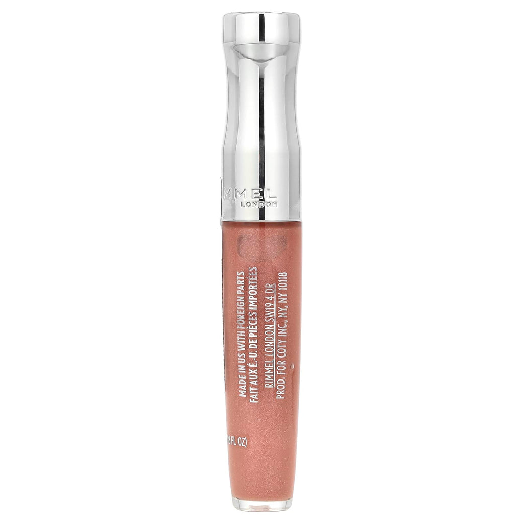 Rimmel London, Stay Glossy Lip Gloss, 020 Sunday Brunch, 0.18 fl oz (5.5 ml)