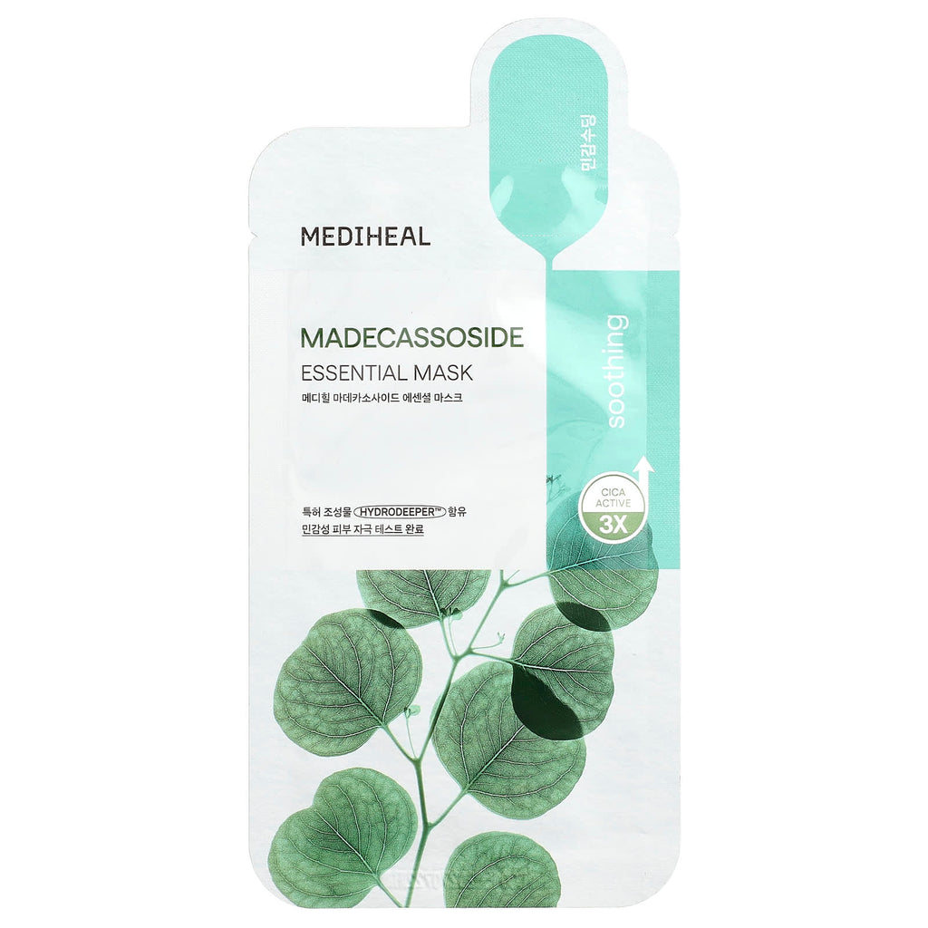 MEDIHEAL, Madecassoside, Essential Beauty Mask, 1 Sheet, 0.81 fl oz (24 ml)
