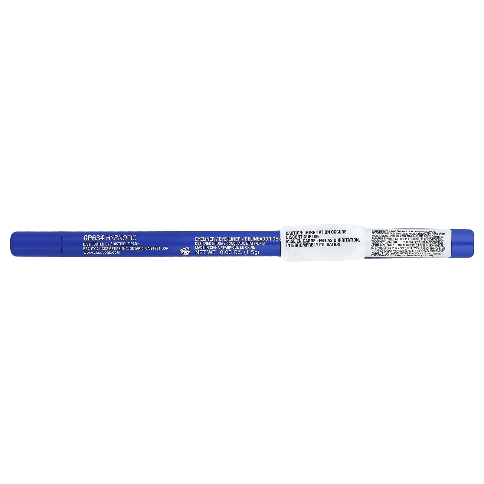 L.A. Colors, Neon Gel Eyeliner, CP634 Hypnotic, 0.05 oz (1.5 g)
