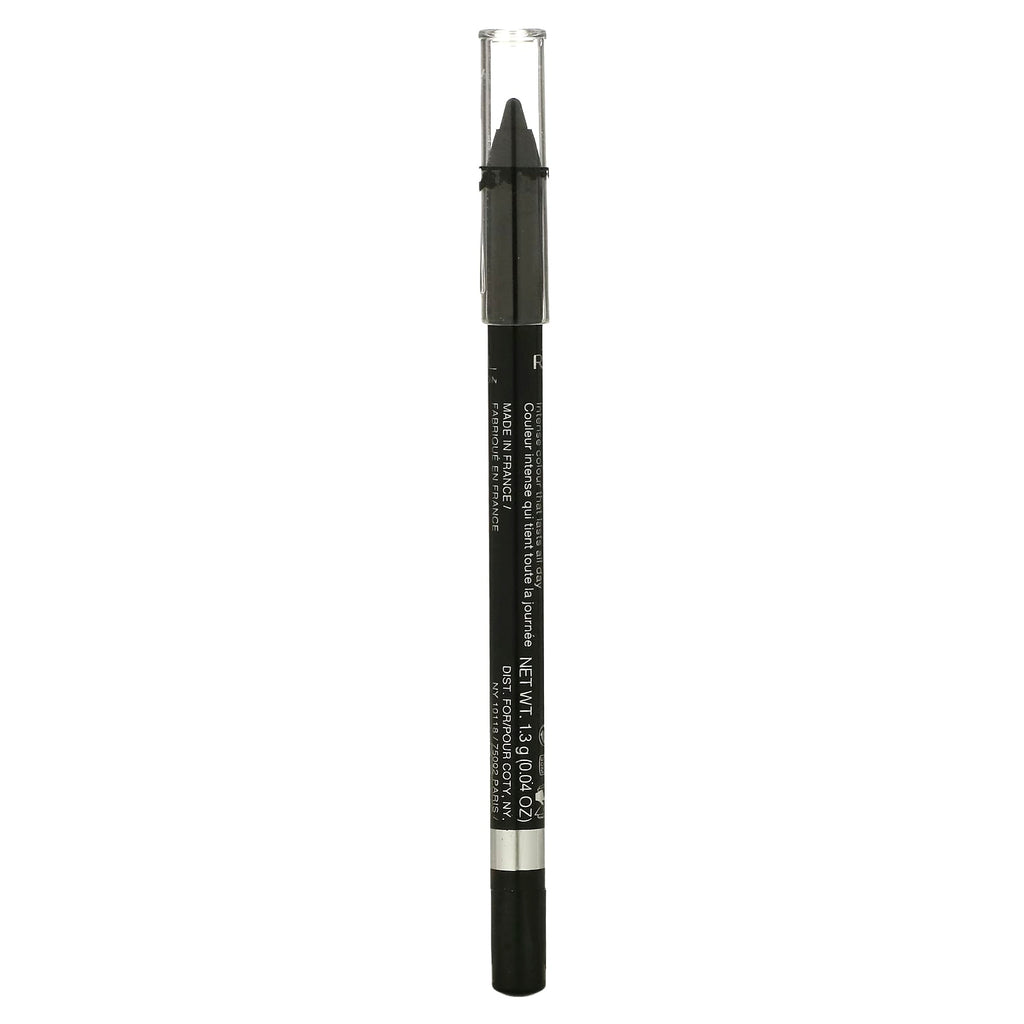 Rimmel London, Scandal'Eyes, Waterproof Gel Pencil, 001 Black, 0.04 oz (1.3 g)