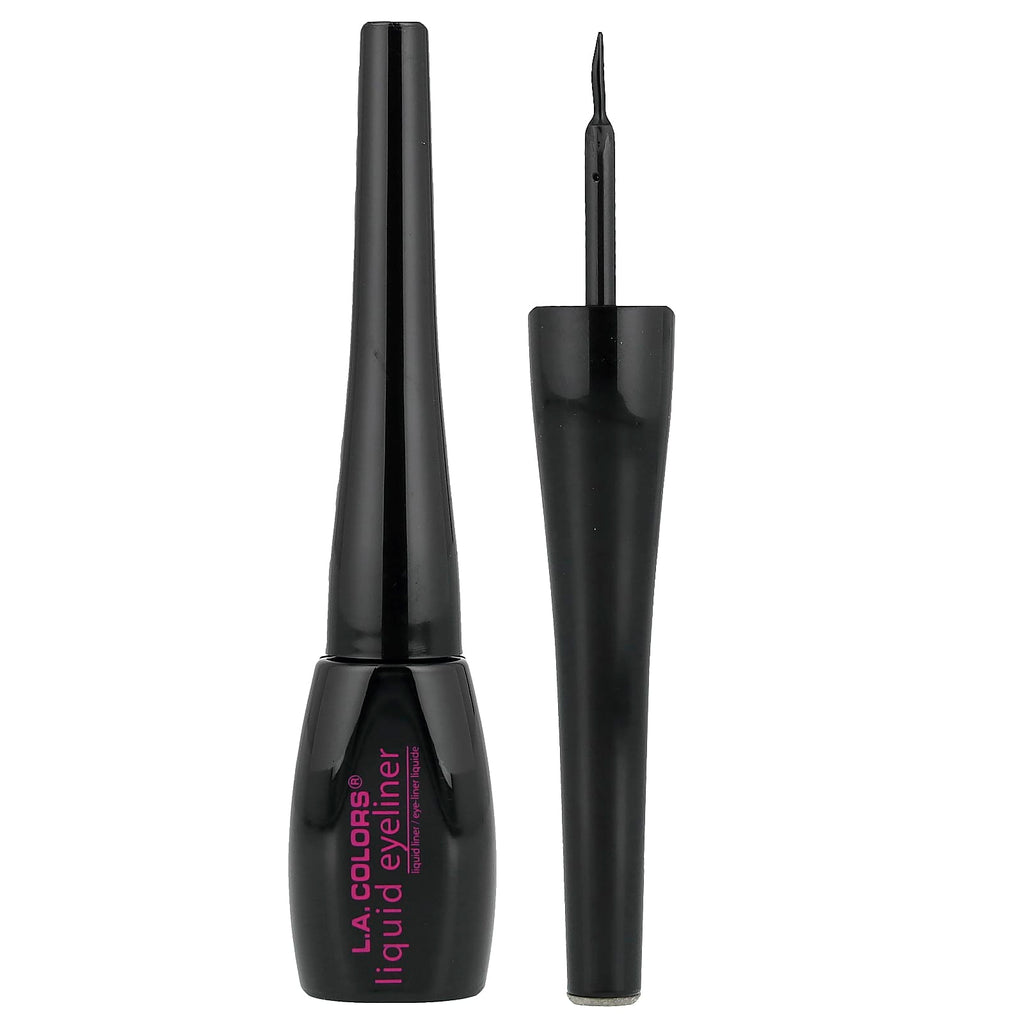 L.A. Colors, Liquid Eyeliner, CBLE326 Black , 0.22 fl oz (6.5 ml)