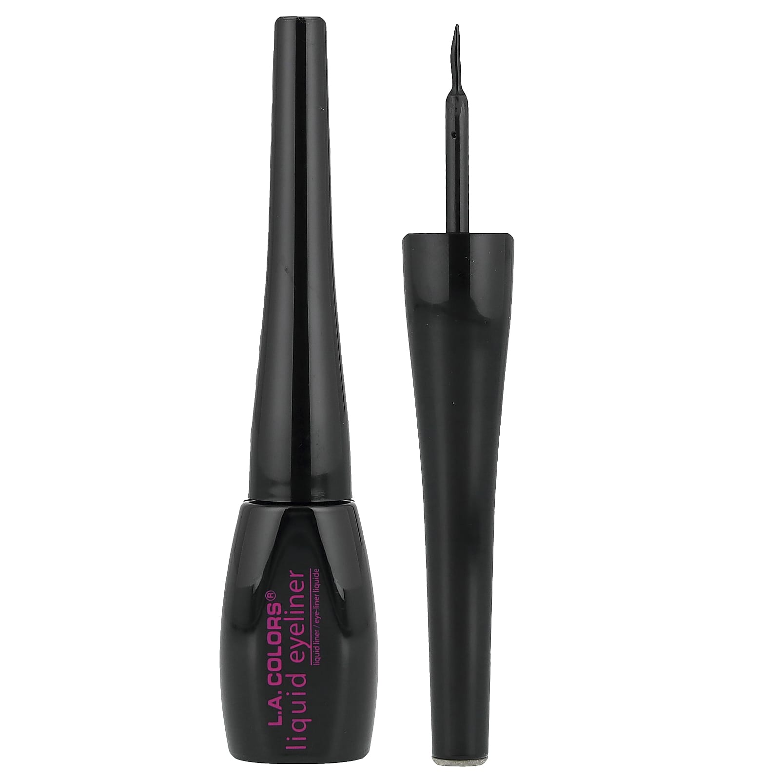 L.A. Colors, Liquid Eyeliner, CBLE326 Black , 0.22 fl oz (6.5 ml)
