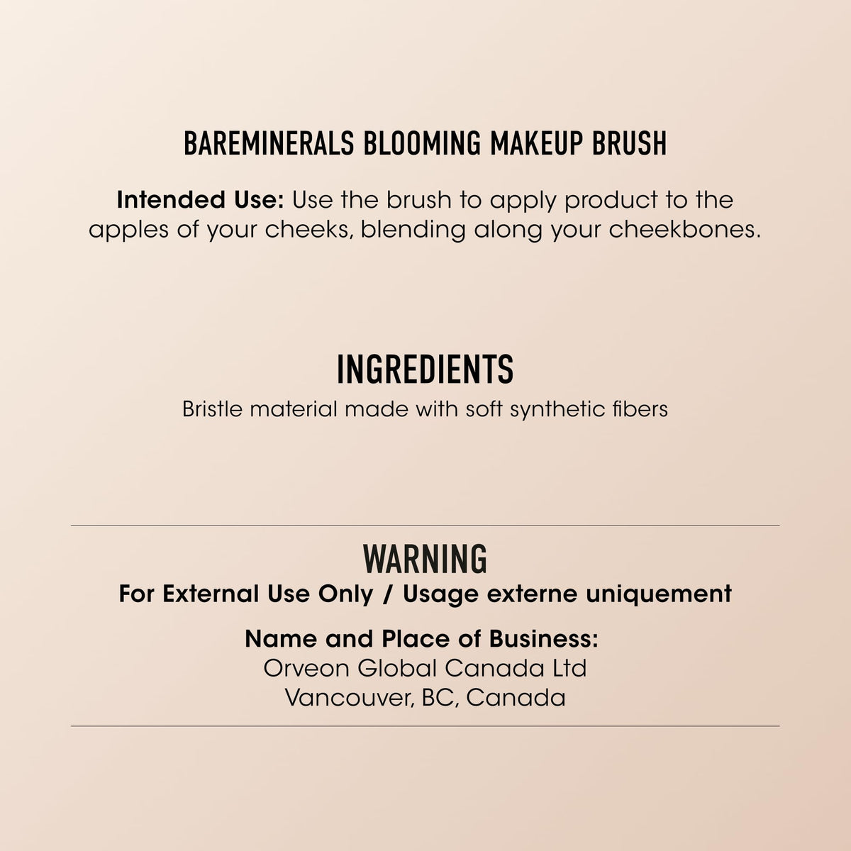 bareMinerals Blooming Blush Brush