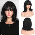 Haloo Shoulder-Length Layered Synthetic Wig with Bangs