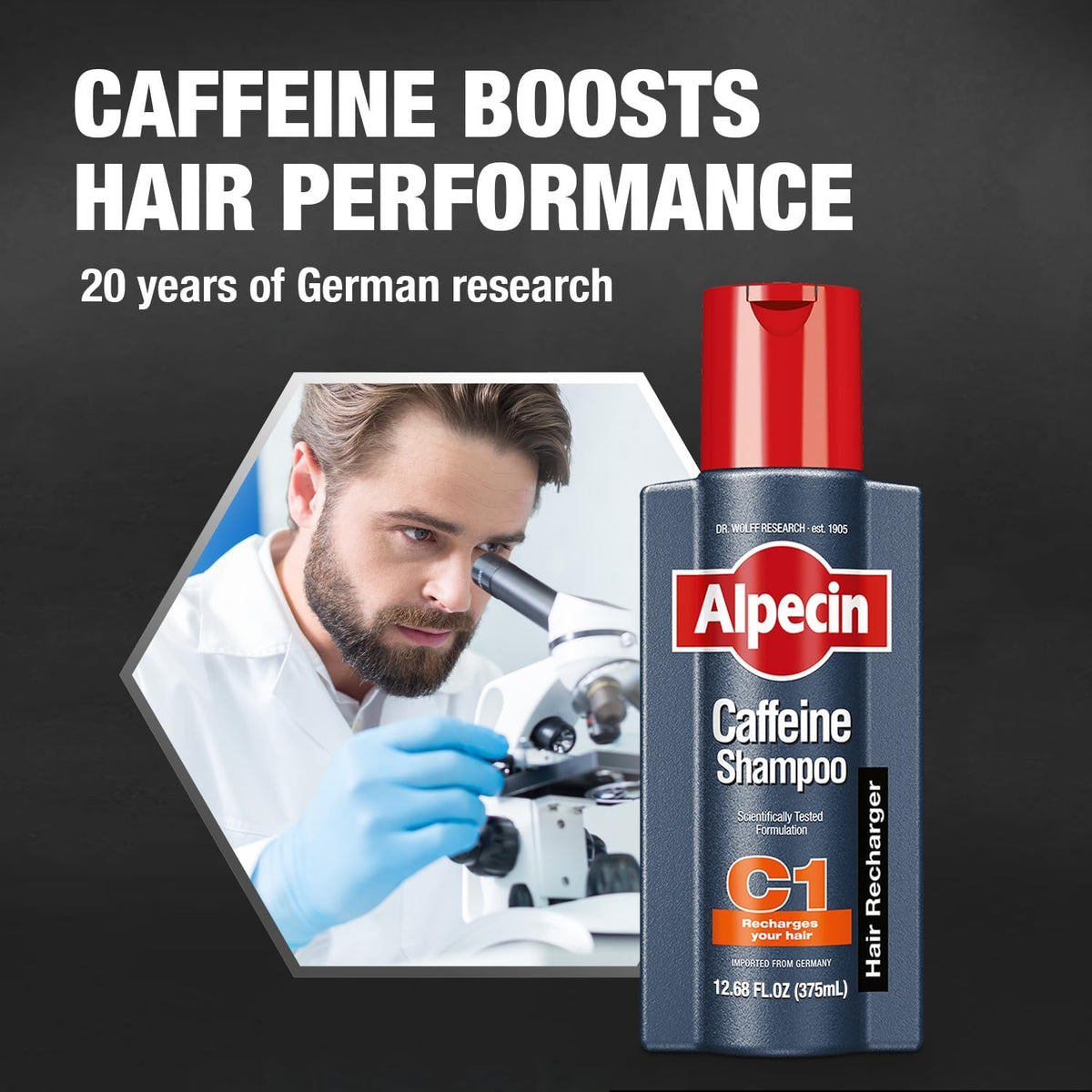 Alpecin C1 Caffeine Shampoo 12.68 fl oz