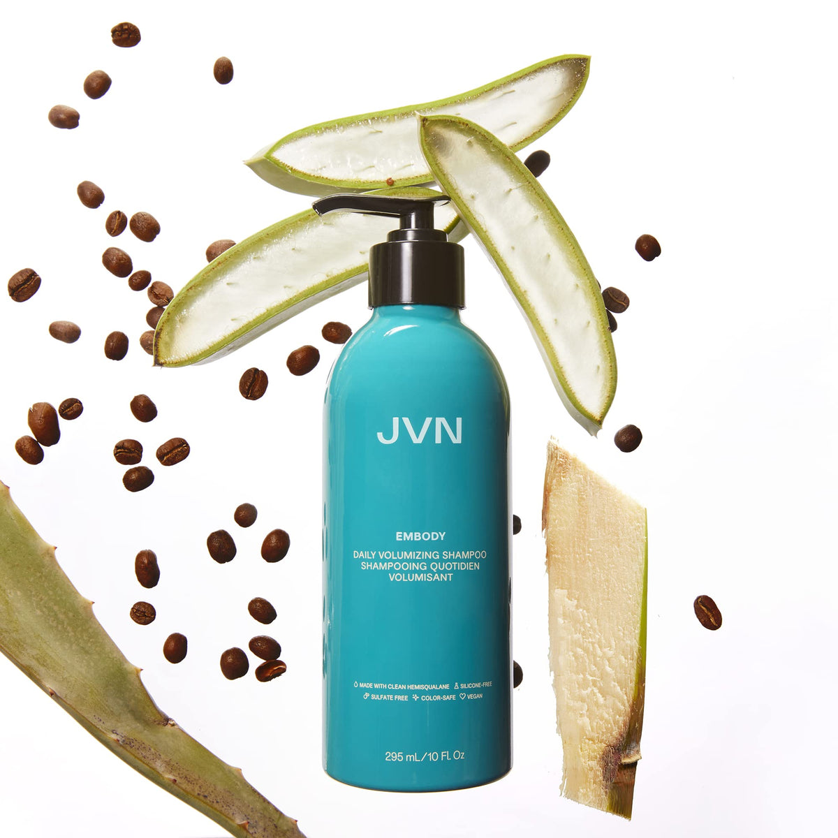 JVN Embody Volumizing Shampoo, 10 Fl Oz