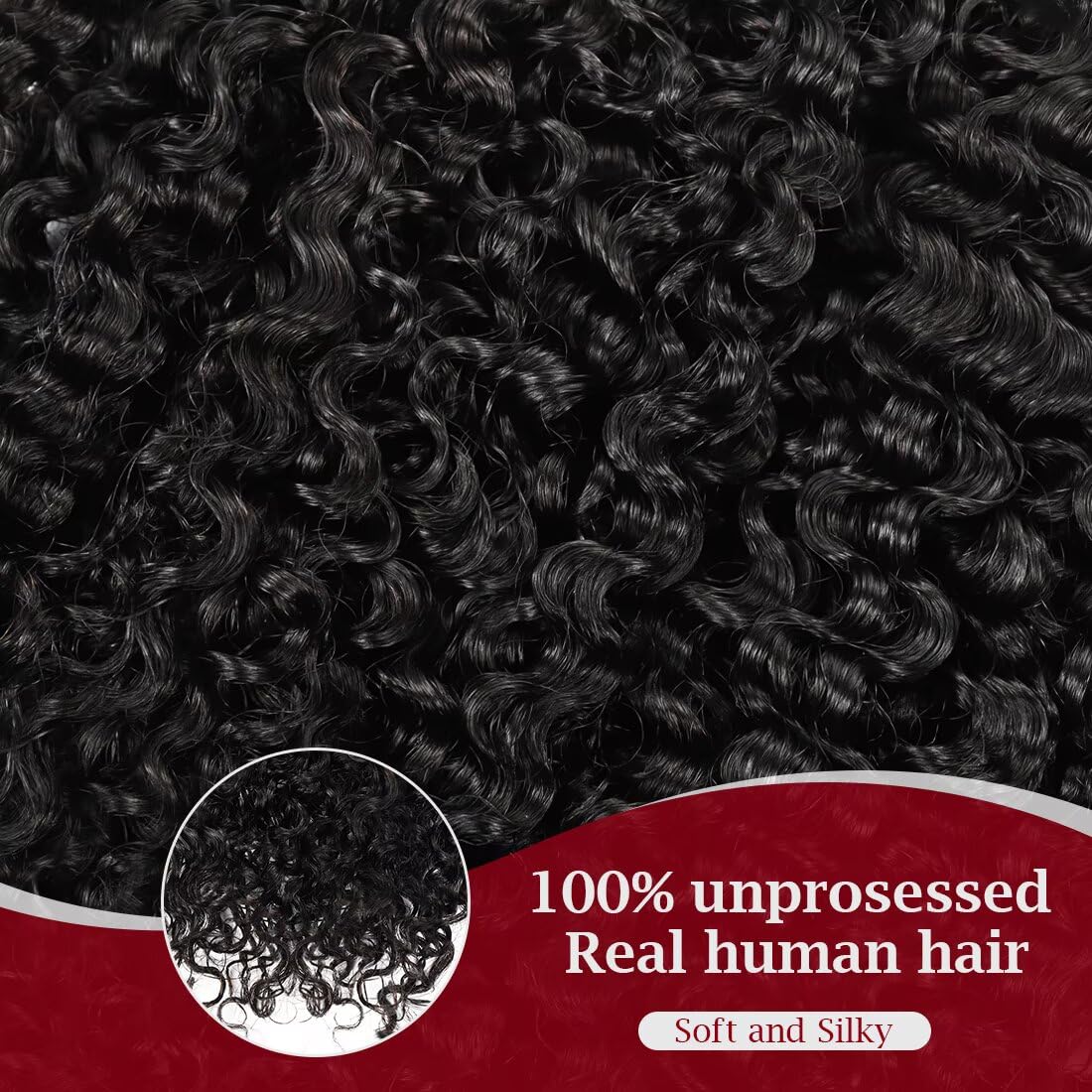100% Human Hair Crochet Hair for Protective Styling
