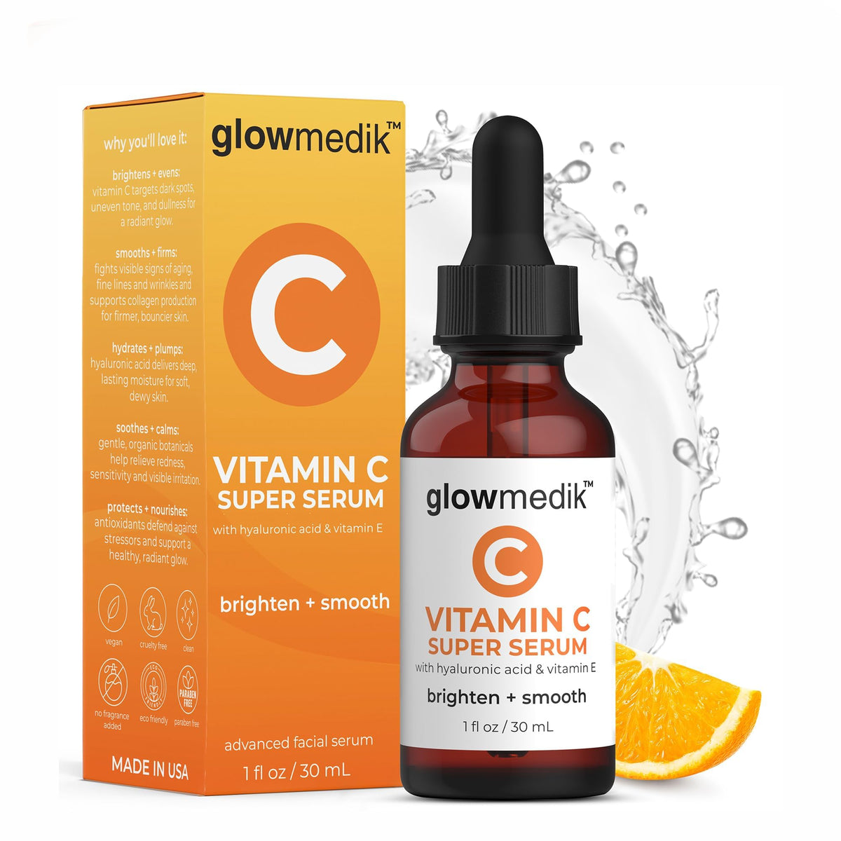 Glowmedik Brightening Vitamin C Face Serum