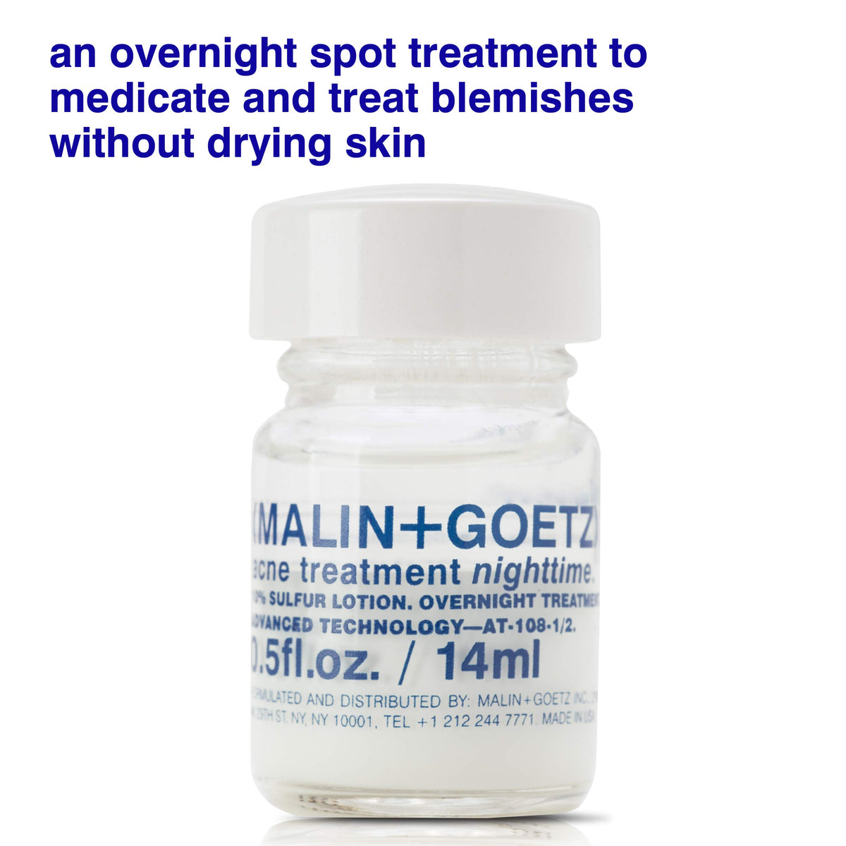 MALIN+GOETZ Acne Treatment Nighttime Overnight Spot Treatment
