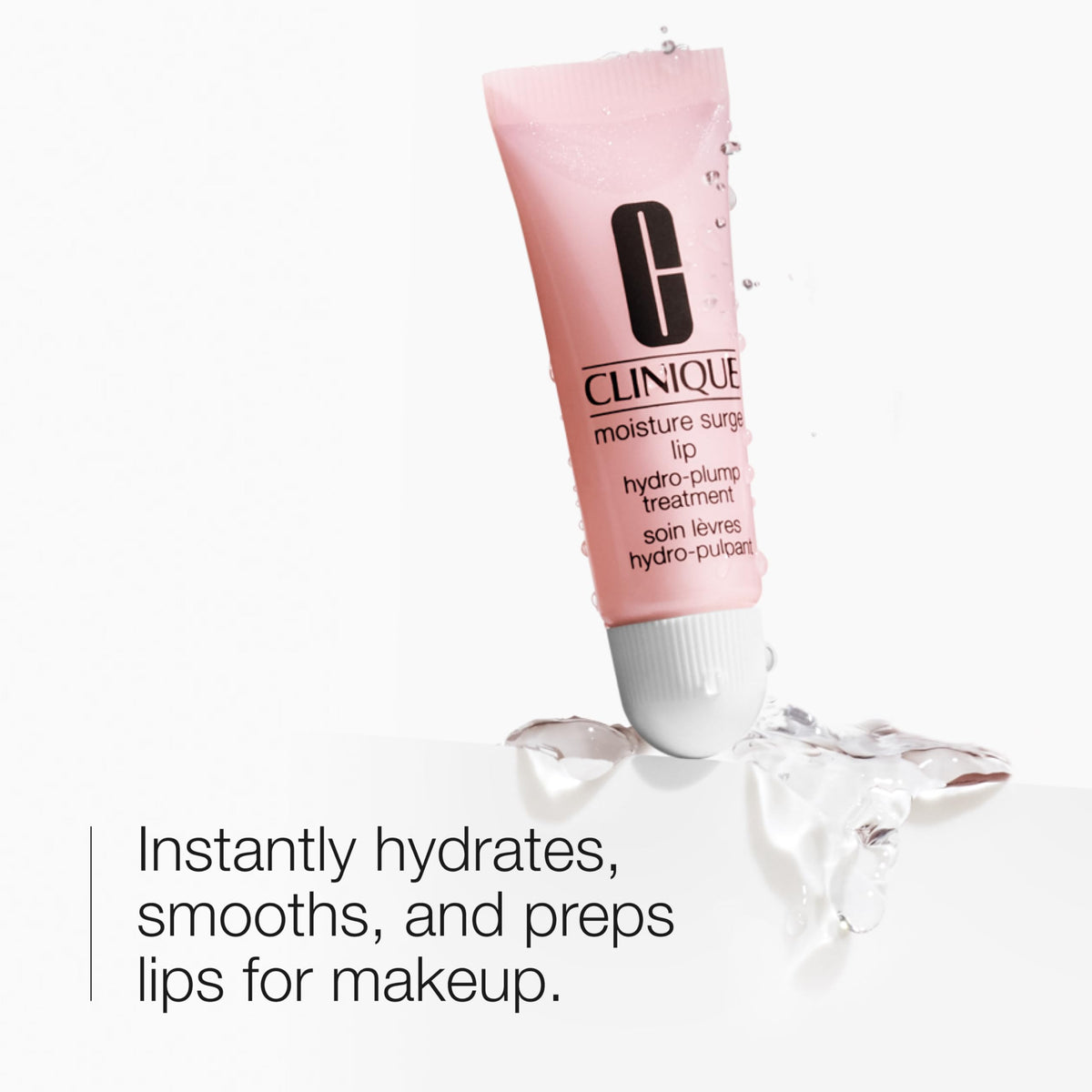 Clinique Moisture Surge Lip Hydro-Plump Treatment, Hydrating Balm & Mask, 0.34 Fl Oz