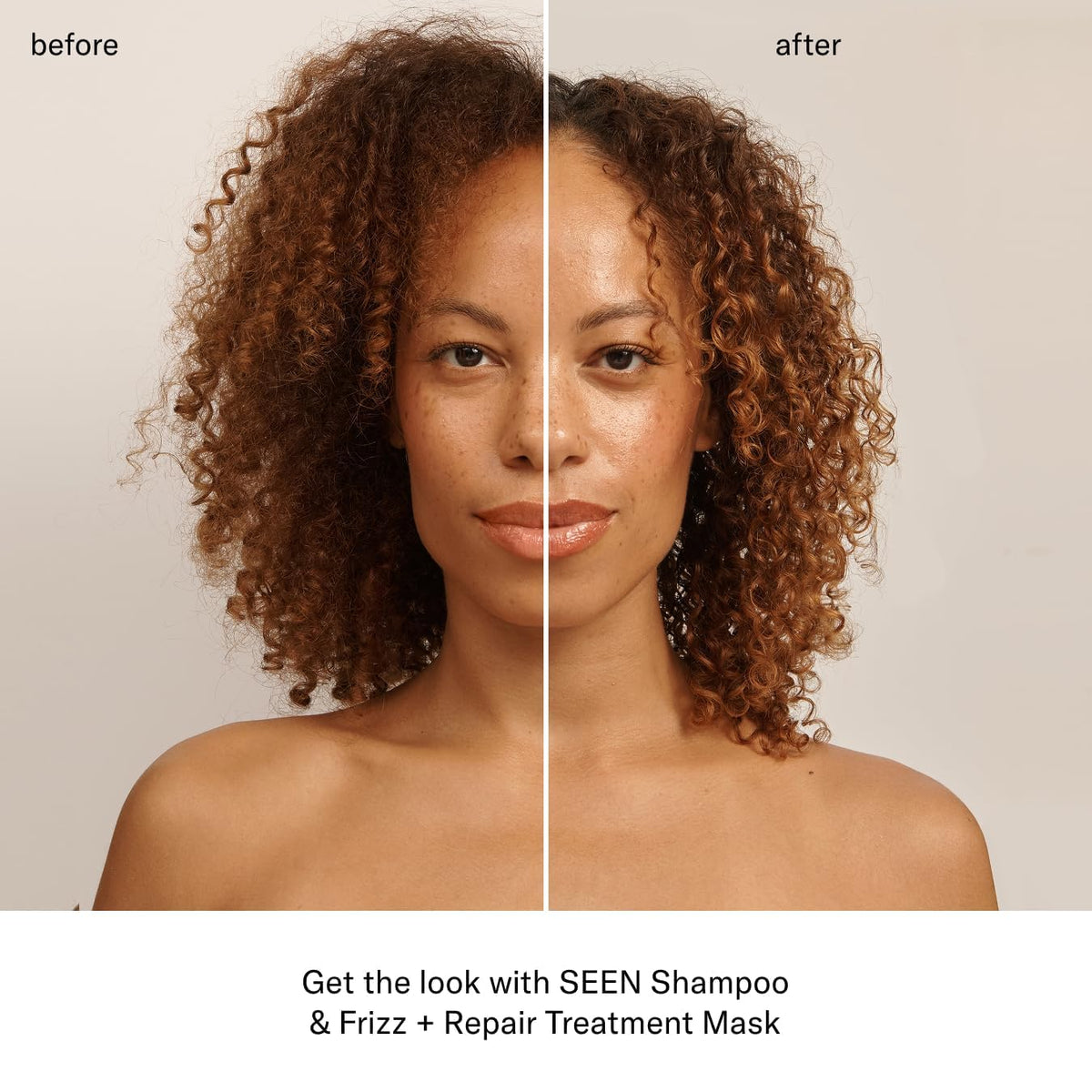 SEEN Frizz + Repair Treatment Mask for Stronger, Smoother Hair