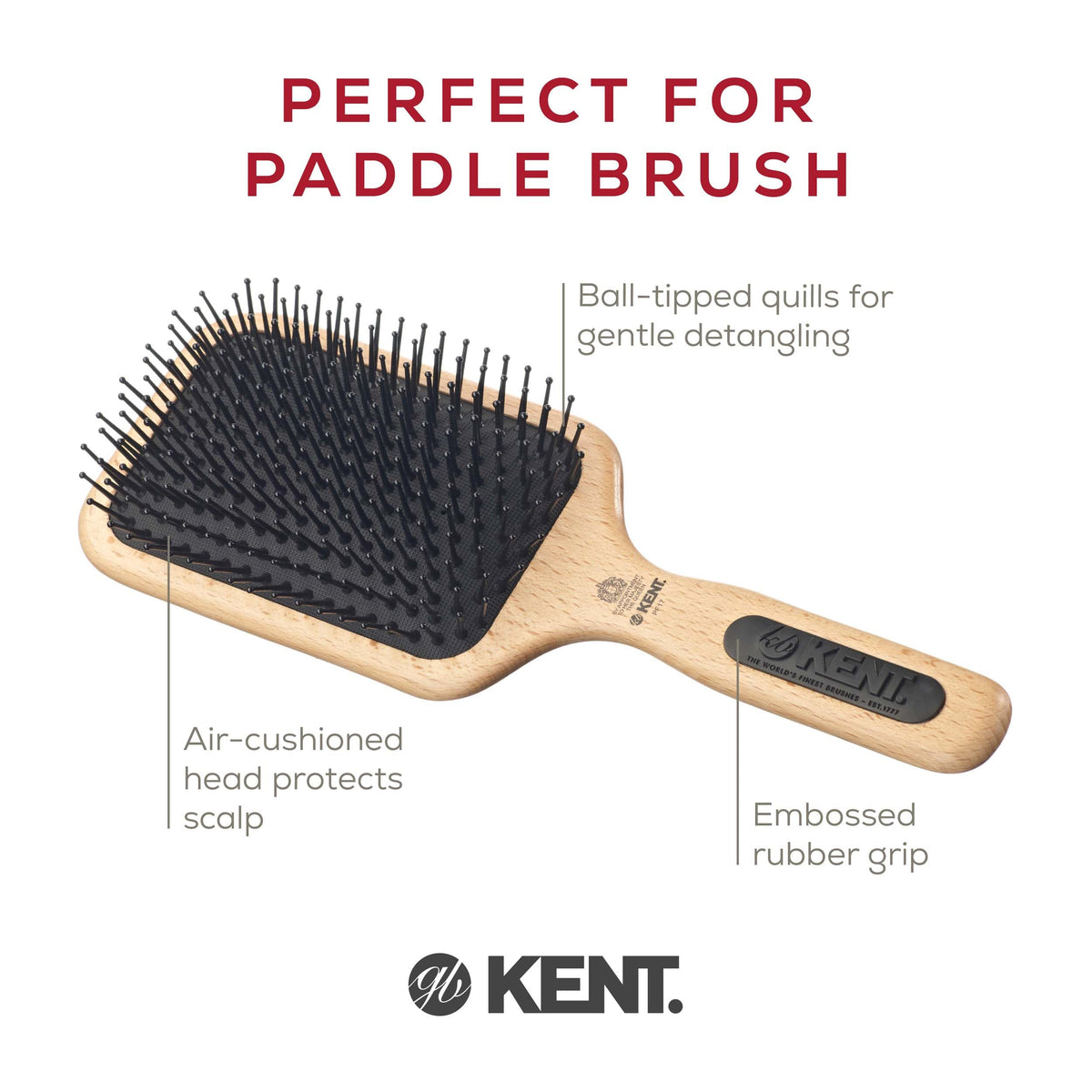 Kent Hair Brush for Daily Grooming