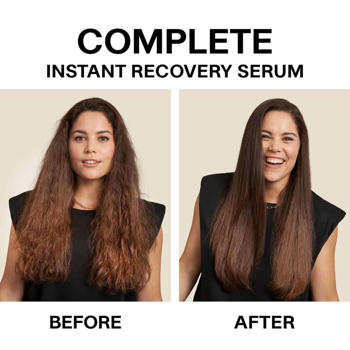 JVN Complete Instant Recovery Hair Serum with Heat Protection, 3.4 Fl Oz