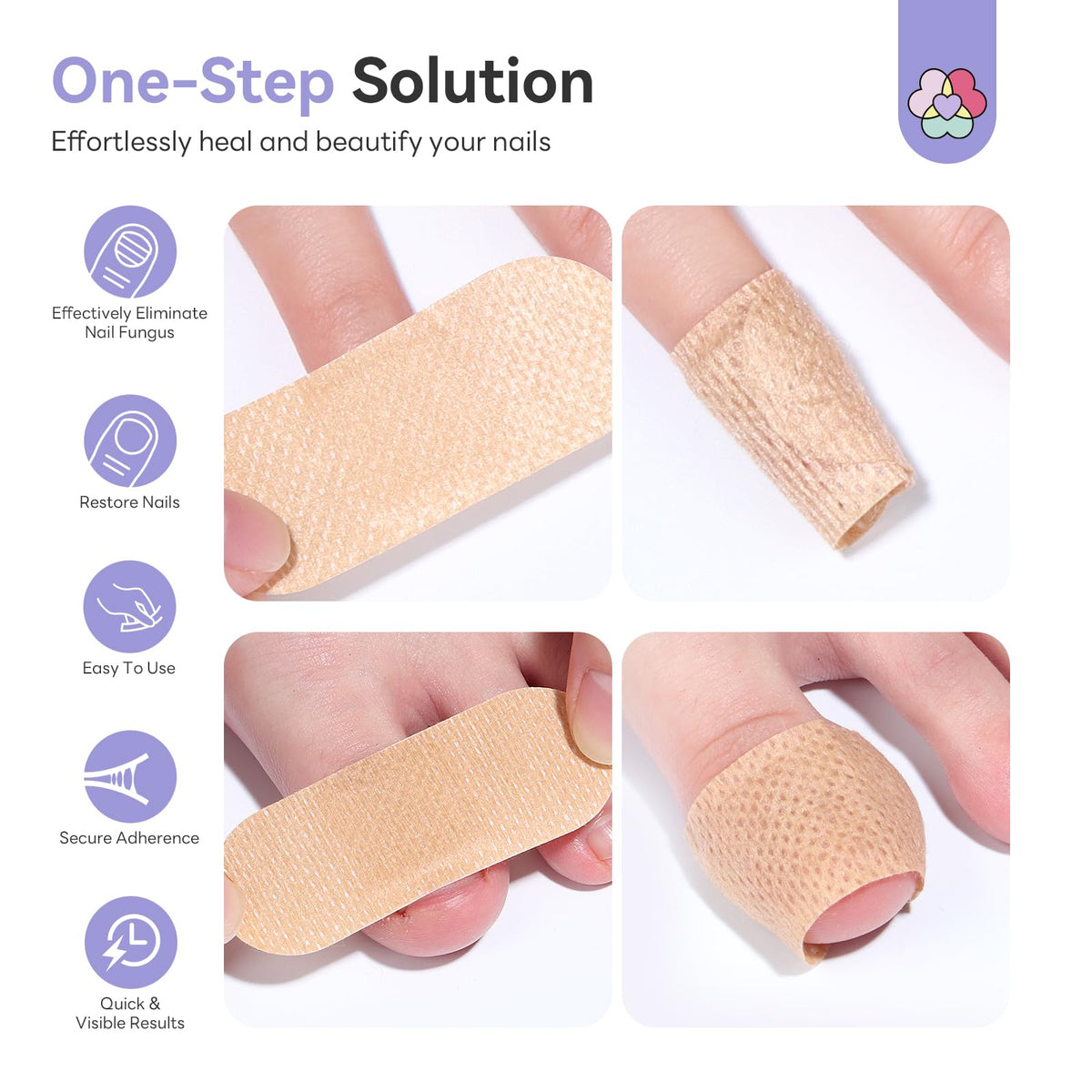 SAVILAND Fungal Nail Patches with 1% Tolnaftate
