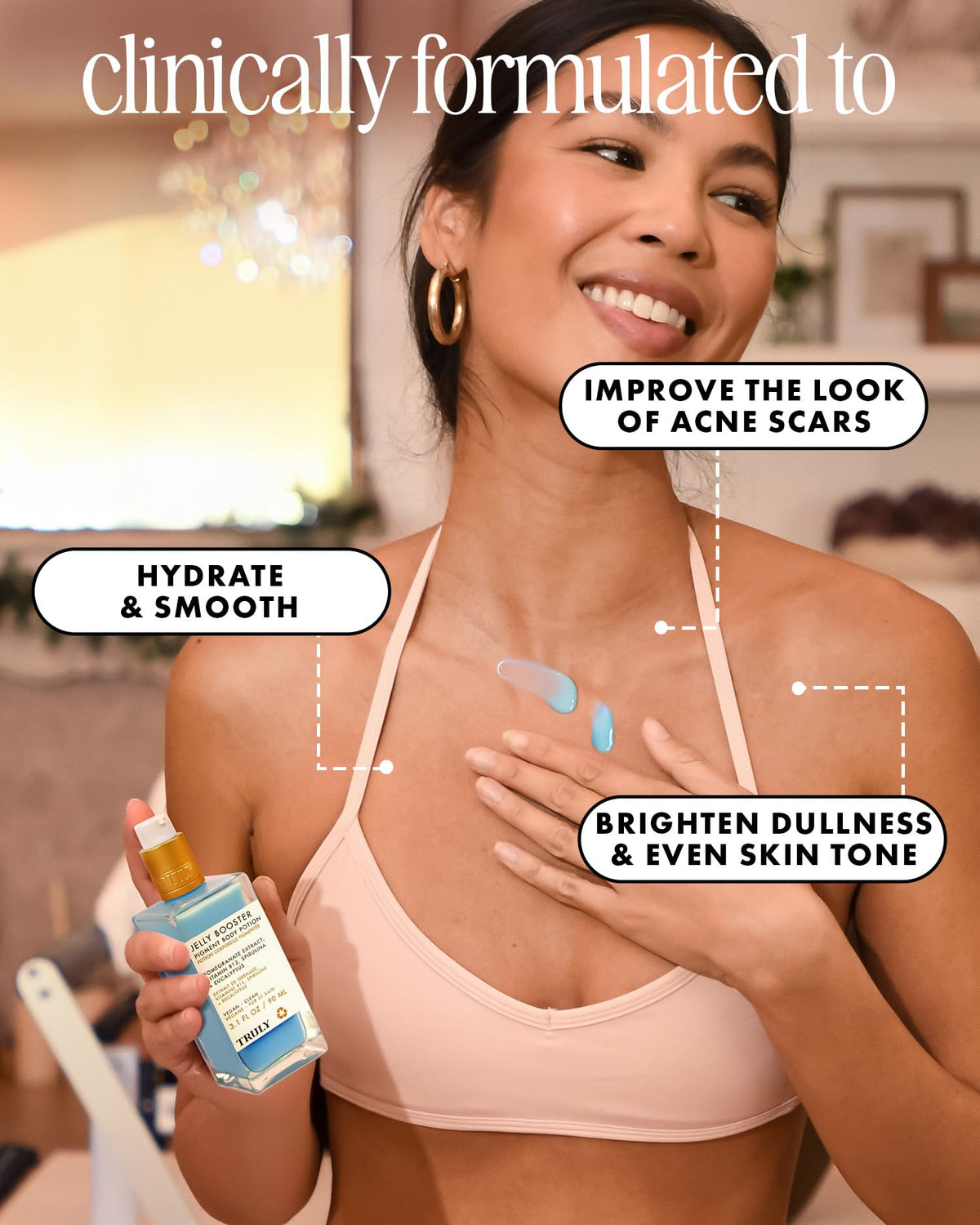 Truly Beauty Jelly Booster Pigment Body Potion for Face & Body