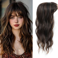 Hair Topper for Women with Thinning Hair, Heat-Resistant Synthetic Fiber