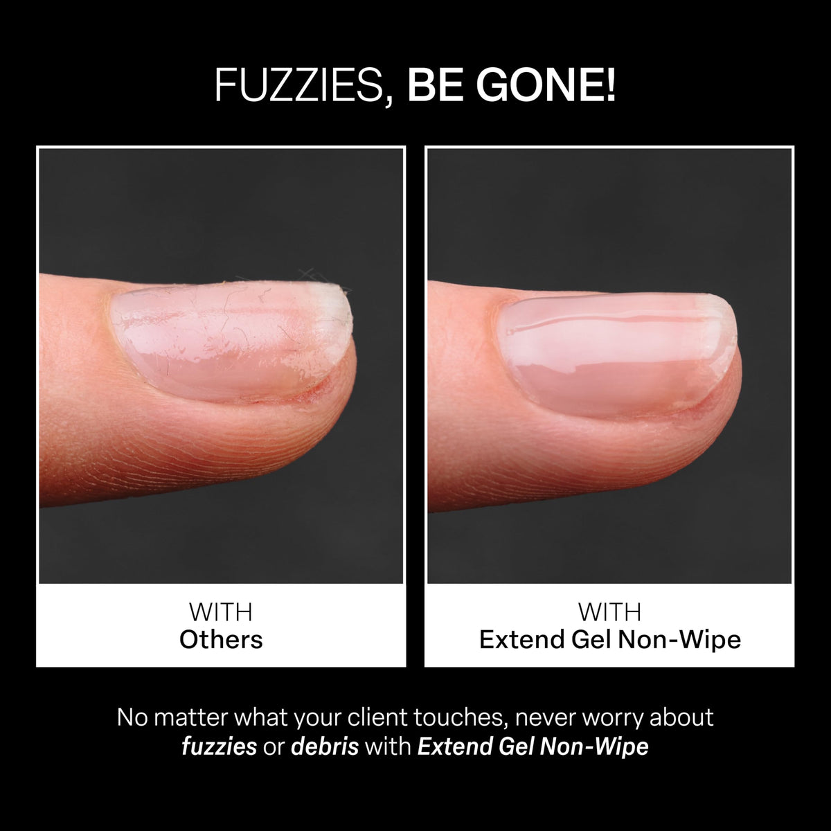 APRÉS Nail Non-Wipe Extend Gel HEMA-Free TPO-Free Gel-X Adhesive