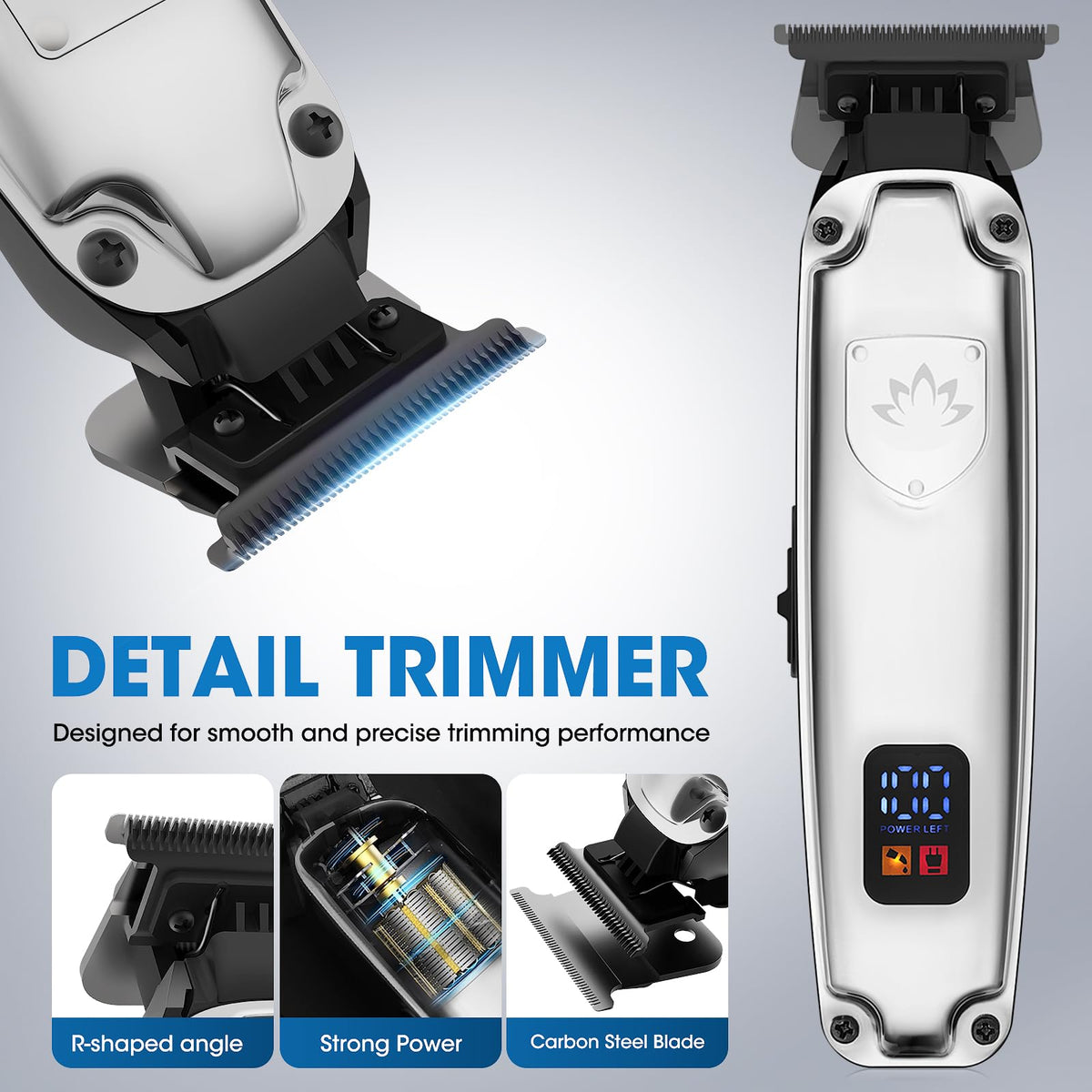 Suttik Professional 4-in-1 Hair Clippers and Trimmers Set