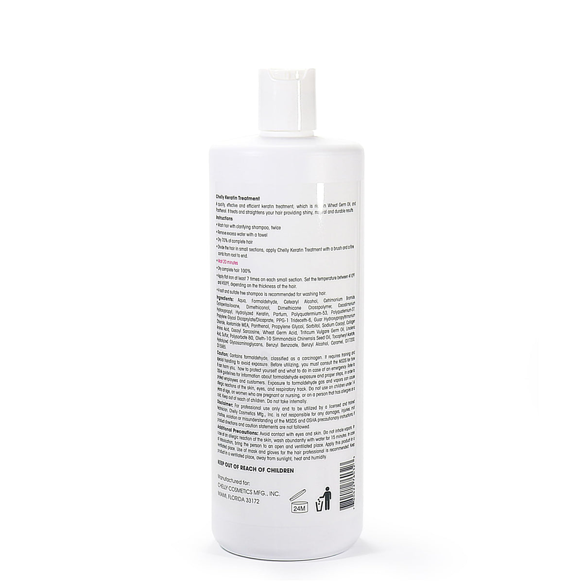 Chelly Brazilian Keratin Hair Straightening & Smoothing Treatment