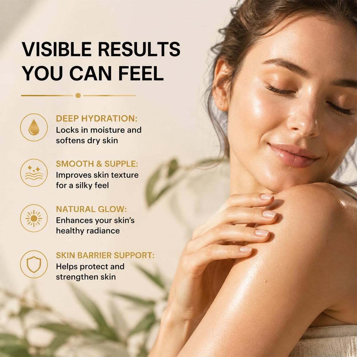 Beeswax Body Serum with Avocado Oil, Shea Butter & Sweet Vanilla, 8 fl oz