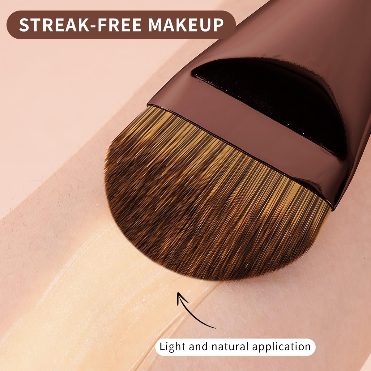 MAANGE Double-Ended Kabuki Makeup Brush Set
