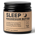 Magnesium Butter for Sleep with Shea & Mango Butter, Arnica & Lavender, 4 oz