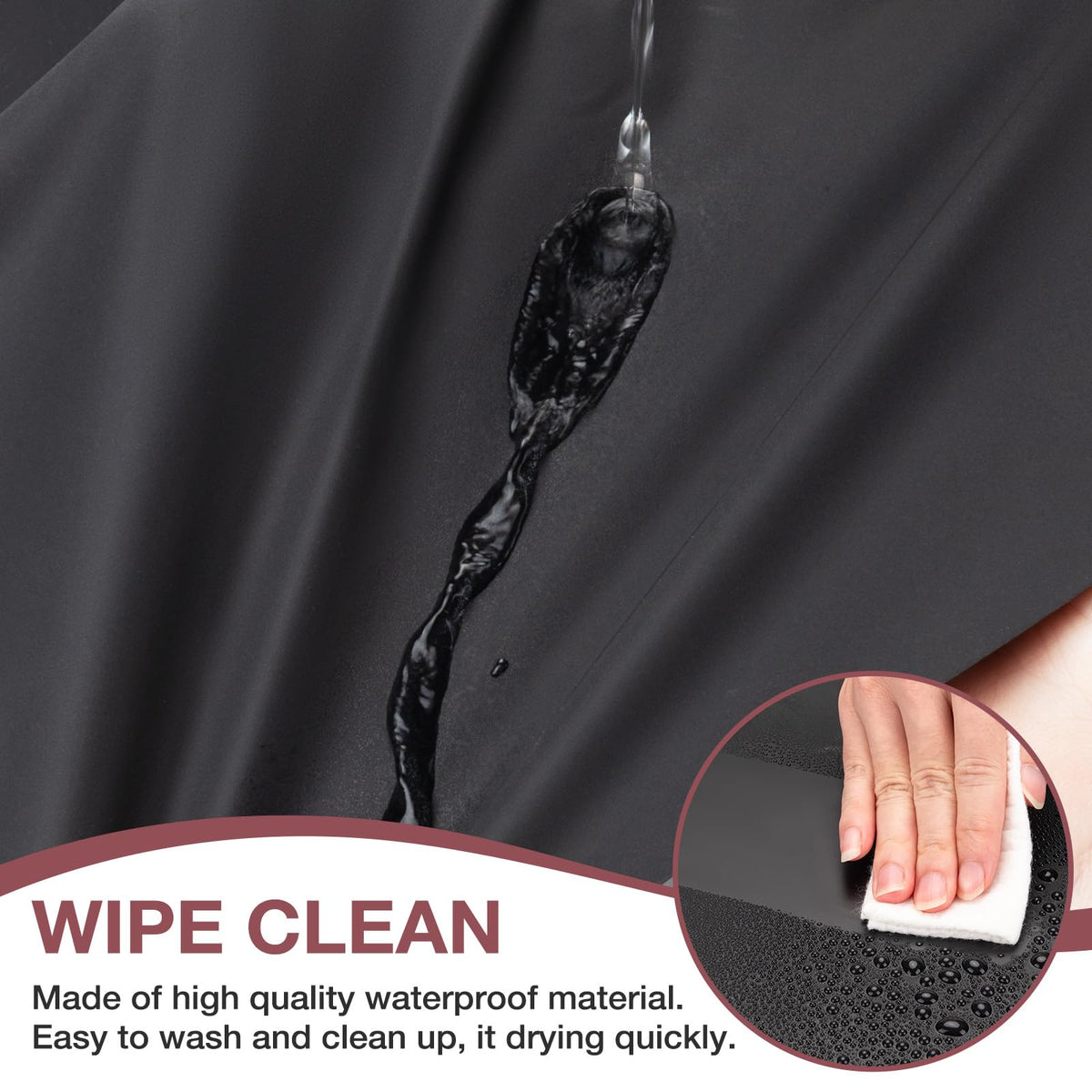 Noverlife Waterproof PVC Massage Table Cover, Reusable Waxing Mat