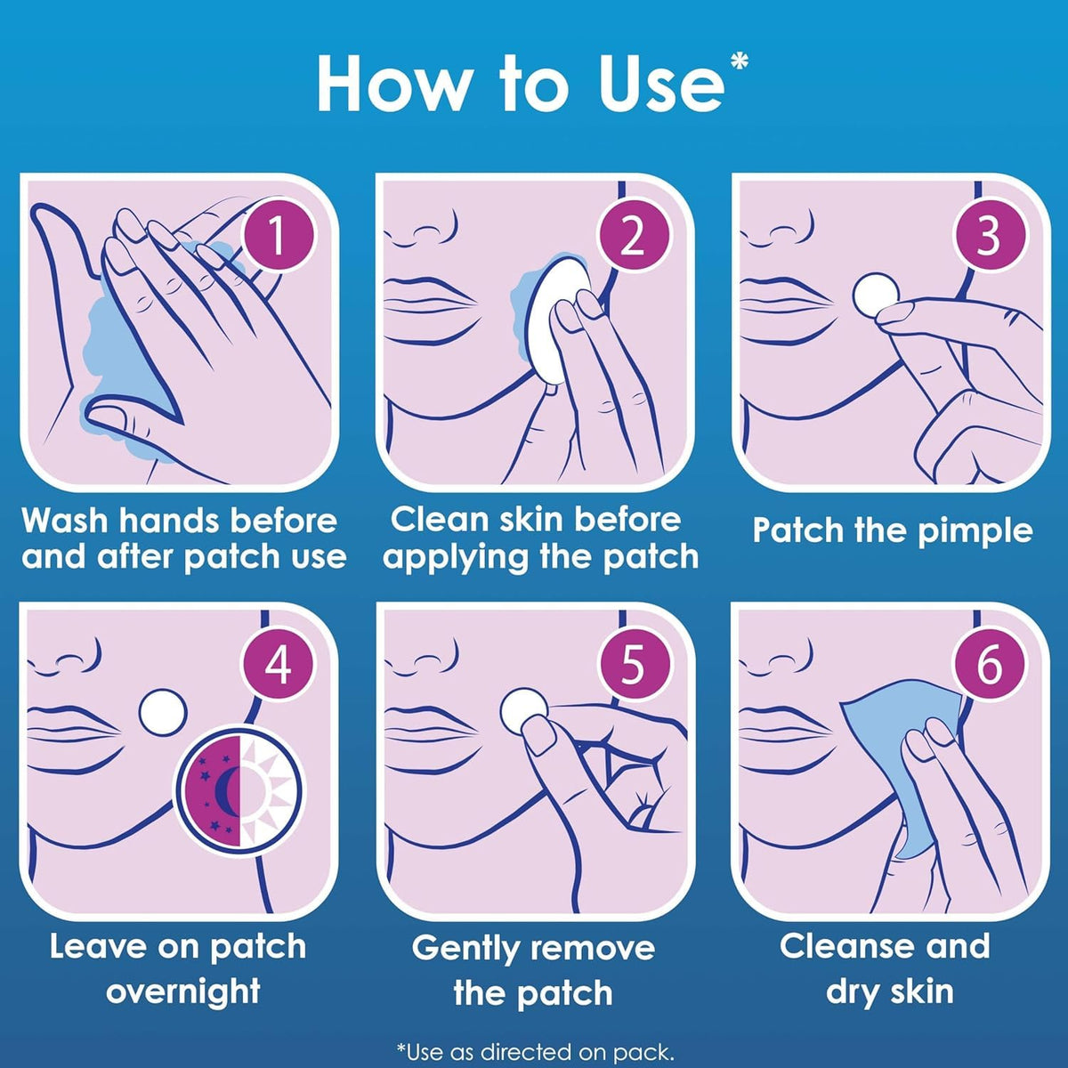 Clearasil Hydrocolloid Acne Spot Treatment Patches