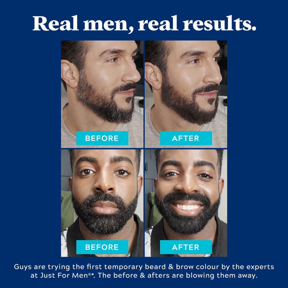 Just for Men 1-Day Beard & Brow Color Temporary Color