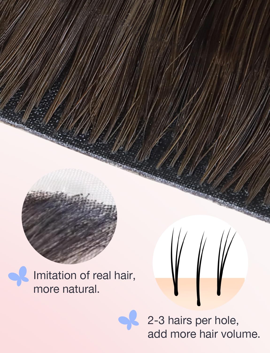 DOORES Invisible Edge Tape-In Virgin Human Hair Extensions