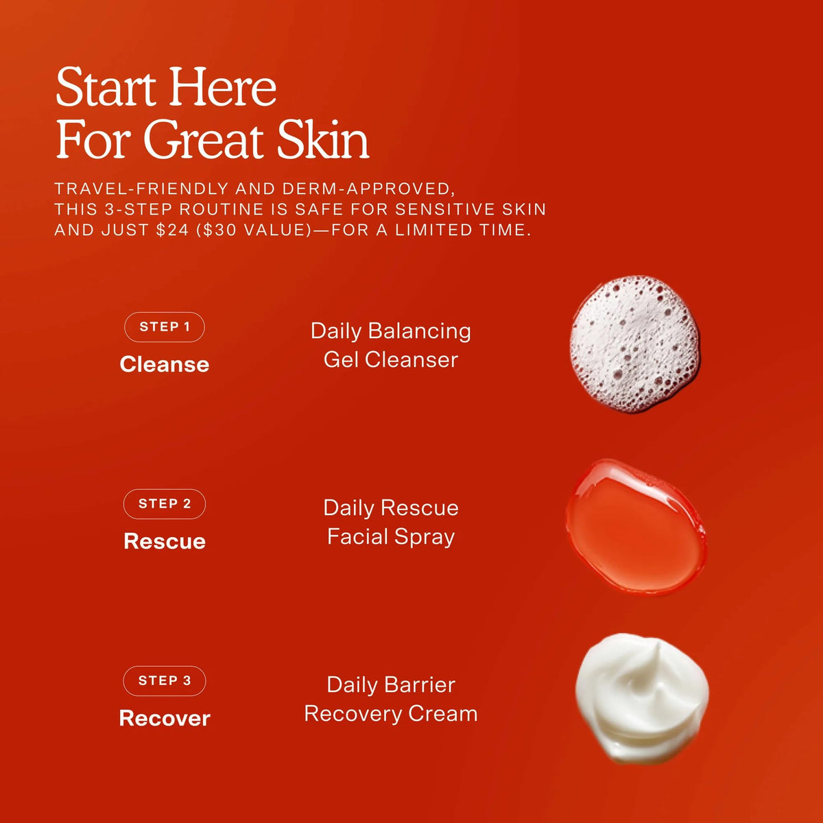 Tower 28 SOS Sensitive Skin Recovery Skincare