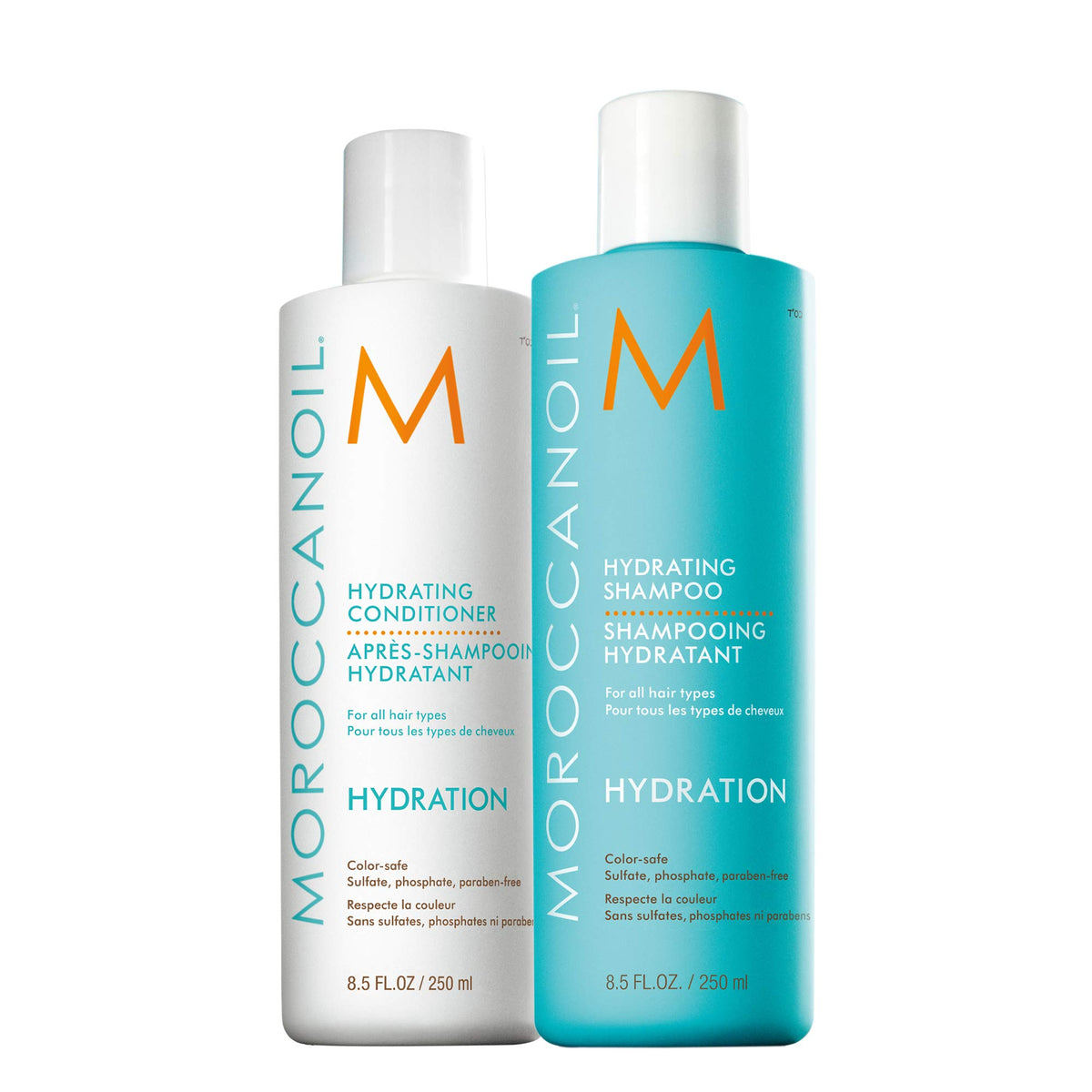 Moroccanoil Hydrating Shampoo and Conditioner Bundle, 8.5 Fl. Oz.