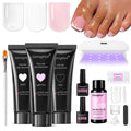 GlimightyX 3-Color Polygel Nail Kit