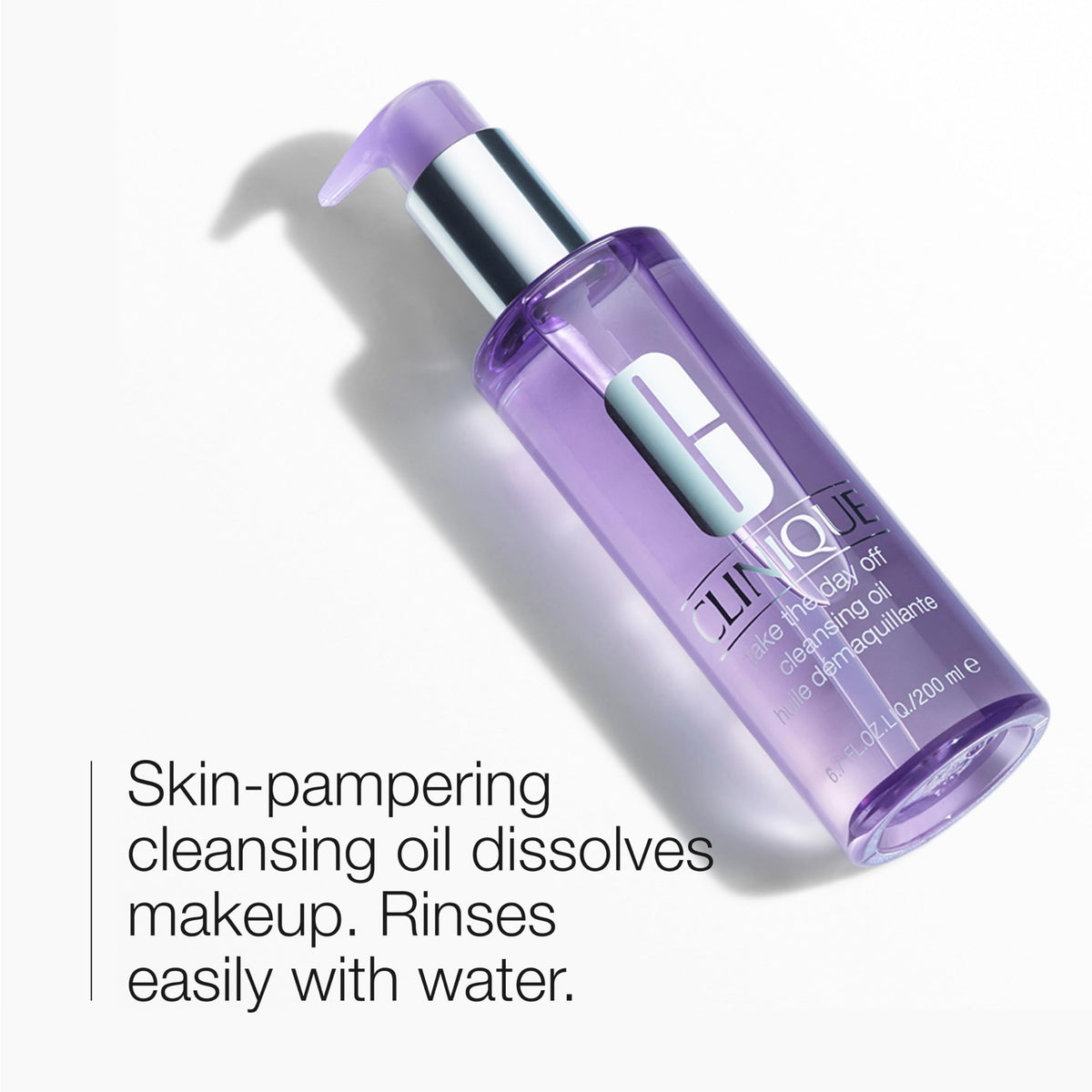 Clinique Take The Day Off Cleansing Oil Makeup Remover, 6.7 Fl Oz