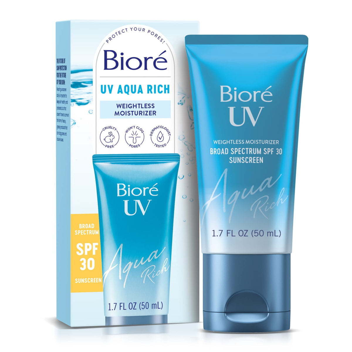 Biore UV Aqua Rich Facial Moisturizer Sunscreen
