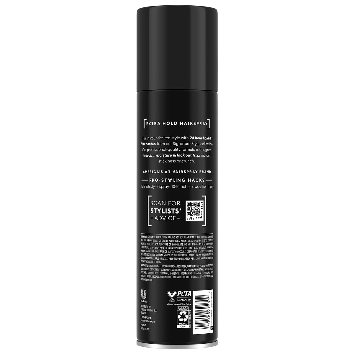 TRESemmé Extra Hold Hairspray 2-Pack with Keratin Repair Mask, 3-Piece Set