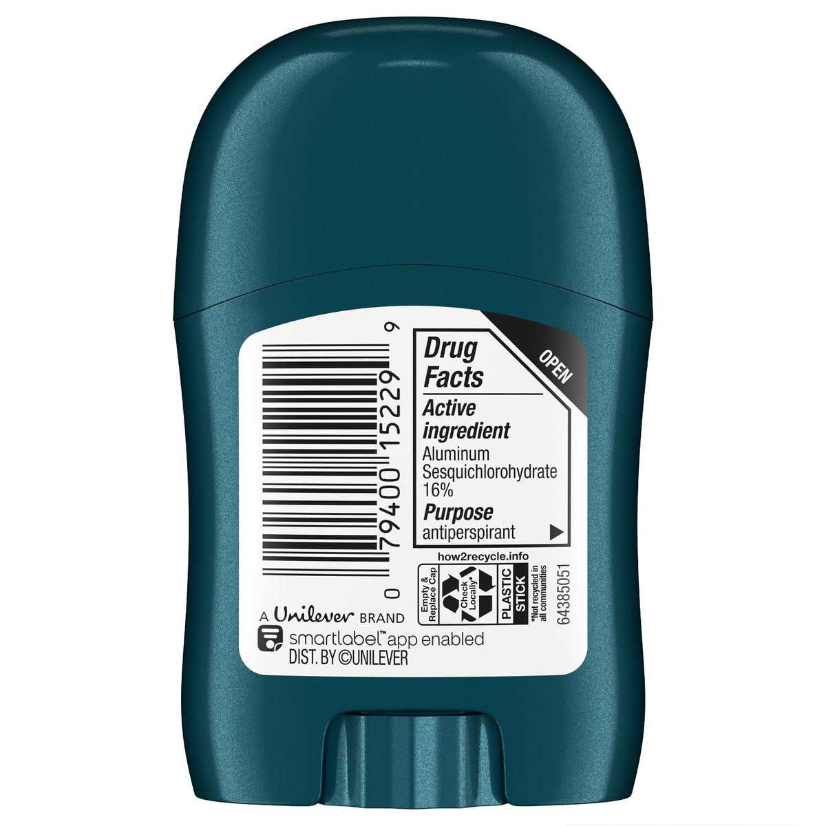 Degree Men Mini Cool Rush Antiperspirant Deodorant, 0.5 Oz, 72H Protection