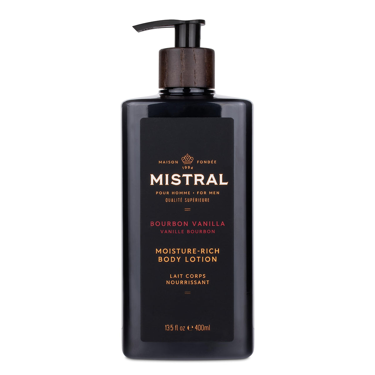 Mistral Men's Moisture-Rich Body Lotion with Shea Oil & Squalane
