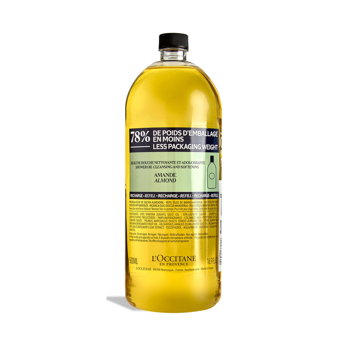 L'OCCITANE Almond Shower Oil Body Wash & Shaving Base