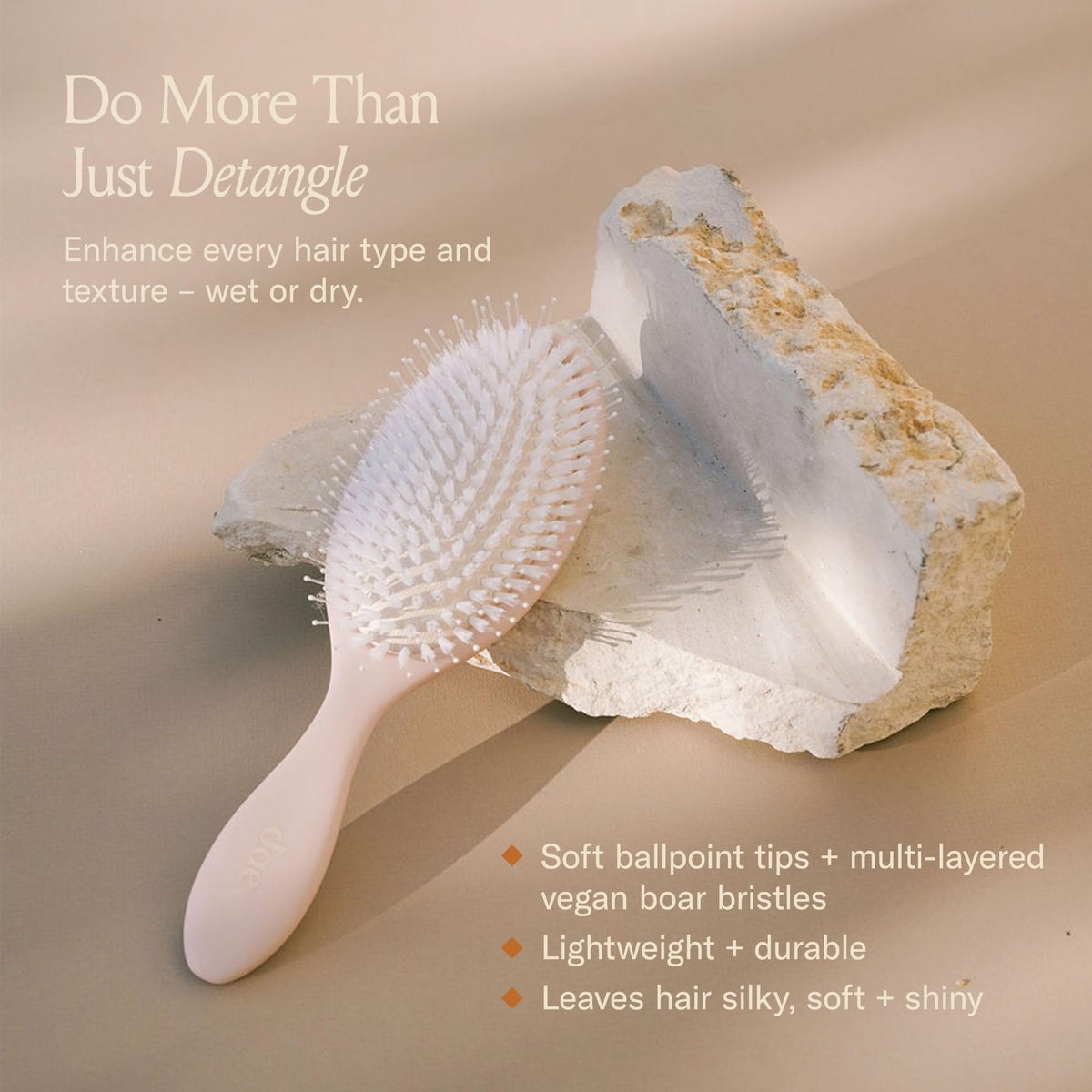 DAE Vegan Detangling & Styling Brush with Scalp-Massaging Bristles