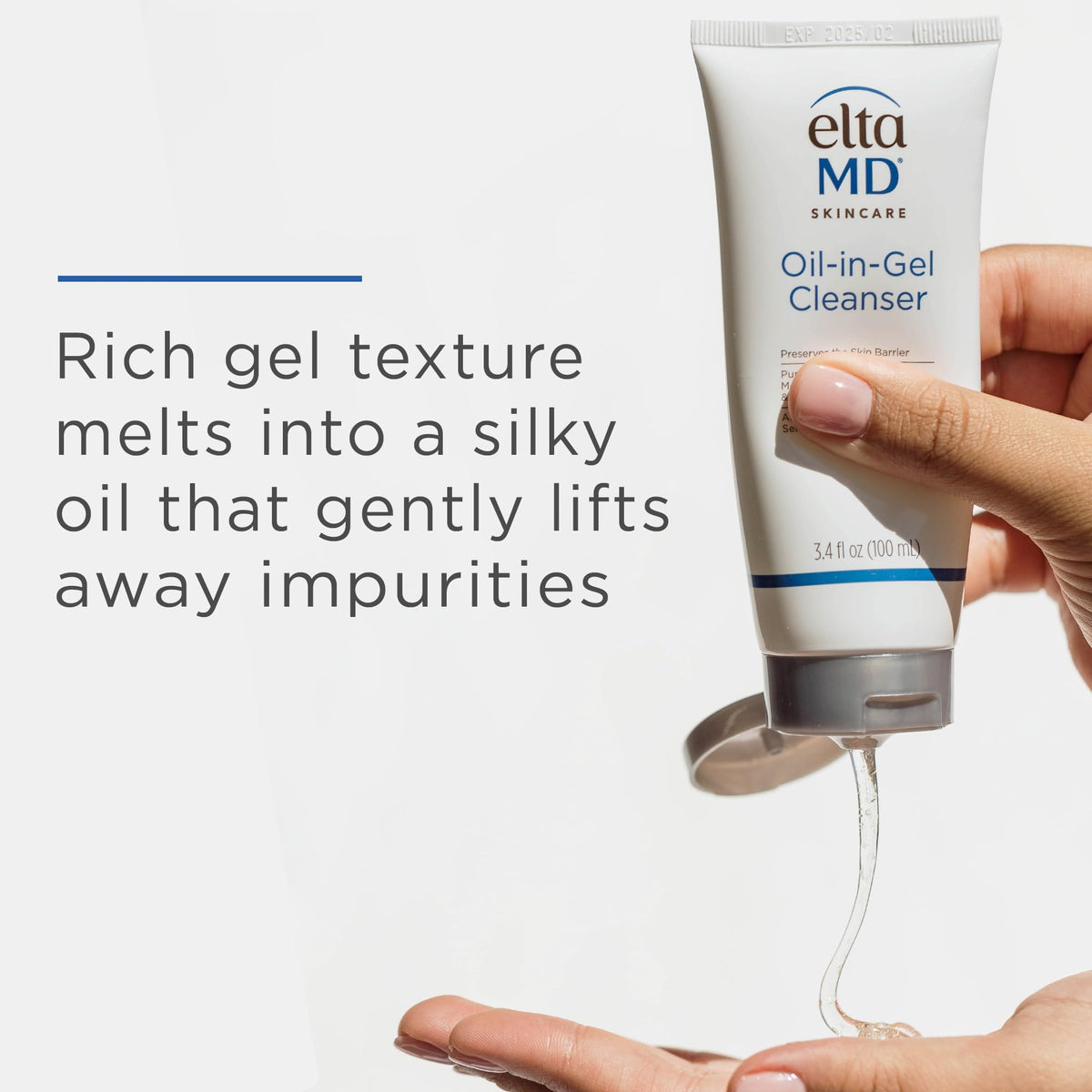 EltaMD Oil-In-Gel Facial Cleanser, Gentle Daily Face Cleanser