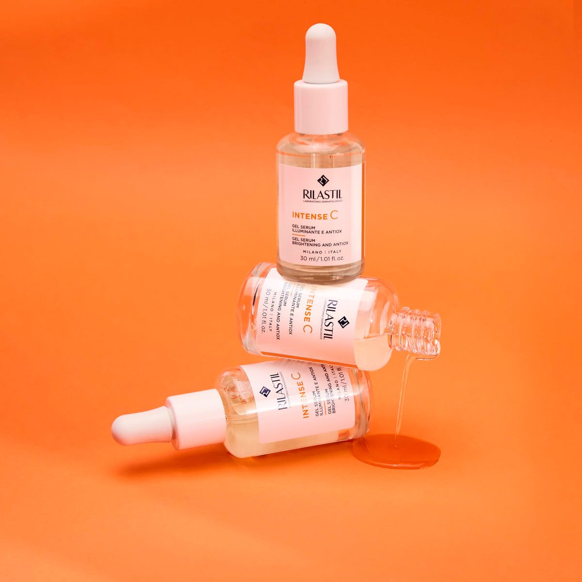 Rilastil Intense C Gel Illuminating and Antioxidant Face Serum 30ml