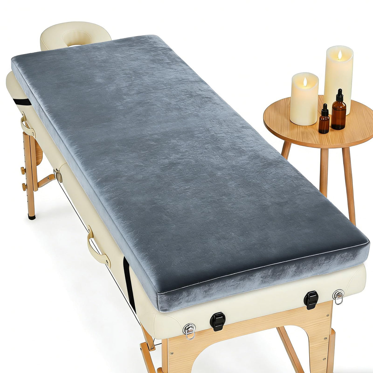 Noverlife 3-Inch Memory Foam Massage Table Mattress Topper, 73 x 28 Inch