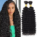 Brazilian Remy Virgin Human Hair Braiding Hair for Boho Styles