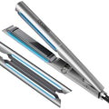 TYMO FLAIGHT HOLO 2-in-1 Flat Iron Hair Straightener, Metal Grey