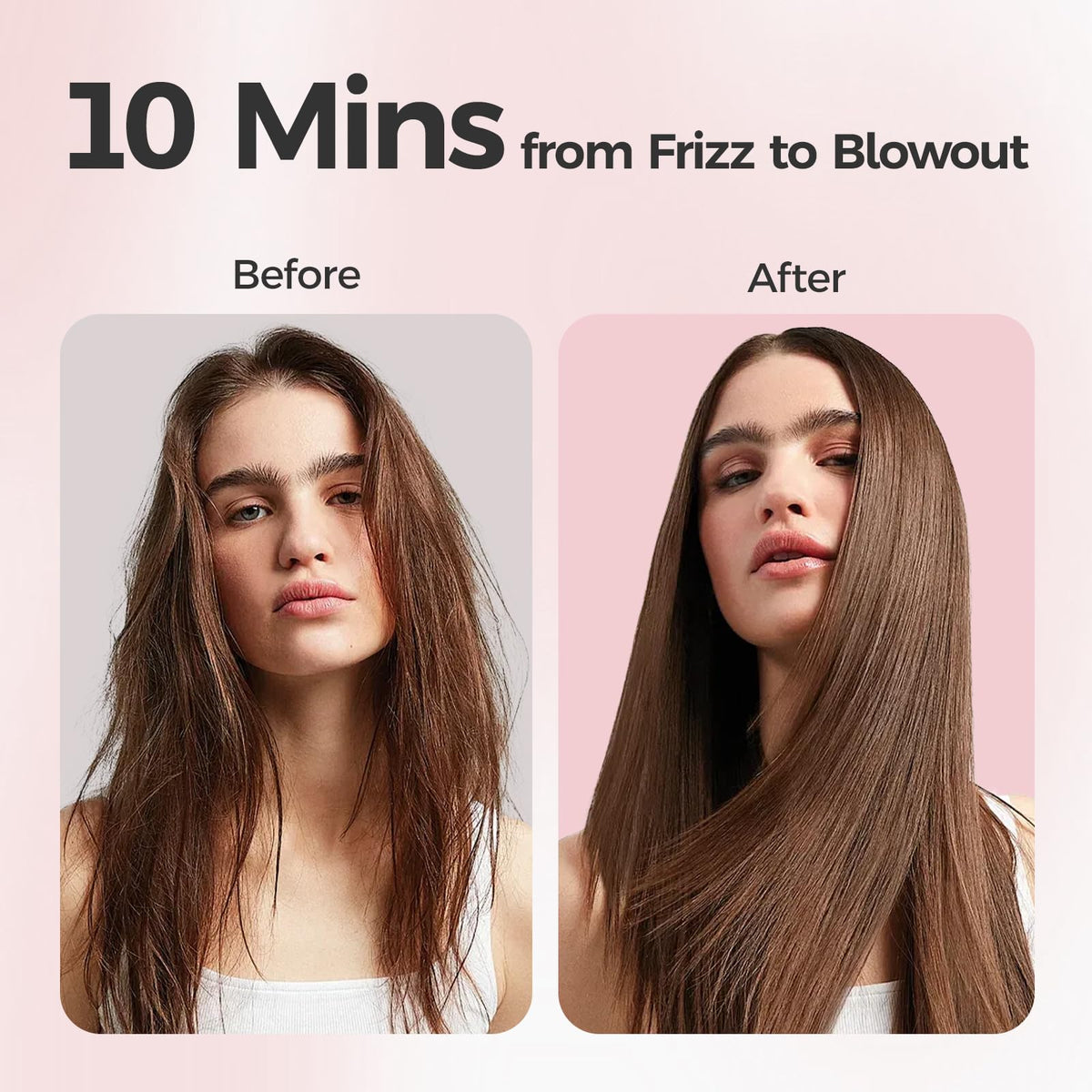 CONFU 4-in-1 Blow Dryer Brush with Ionic Technology